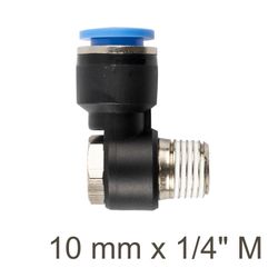 AIRCRAFT Swivel Elbow Pu 10mm X 1/4' M
